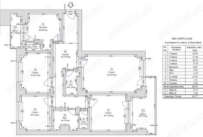 Apartament cu 4 camere decomandat în Tei - 2