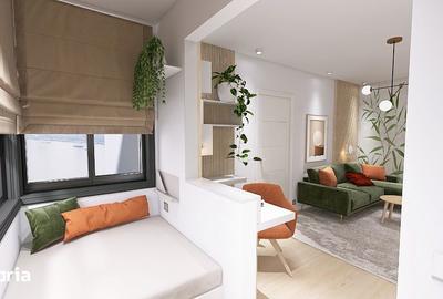 Apartament cu 2 camere semidecomandat, mobilat în Podu Roș - 8