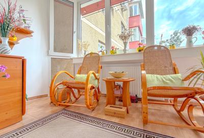 Apartament cu 3 camere decomandat, mobilat în Tractorul - 4