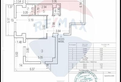 Apartament cu 3 camere decomandat, mobilat în Central - 24