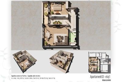 ULTIMILE 3 unitati disponibile ! Apartament 2 camere 66.3 m2 Kamsas - 9