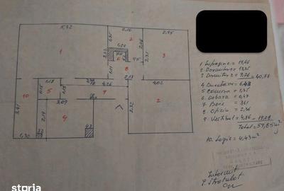 Apartament cu 3 camere decomandat în Țiglina 1 - 1