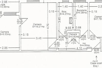 Circumvalațiunii-Iulius | 3 camere | Etaj 1 | Mobilat-Utilat - 19