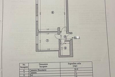 Apartament cu 2 camere semidecomandat, mobilat în Central - 3