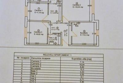 Apartament cu 3 camere decomandat, mobilat în Girocului - 19