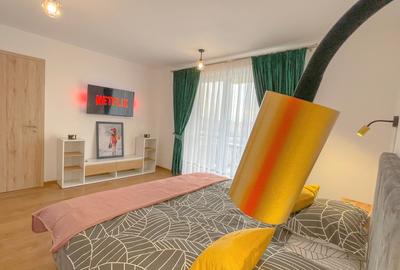 Apartament cu 2 camere decomandat, mobilat în Tractorul - 15