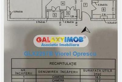 Apartament cu 2 camere decomandat în Titan