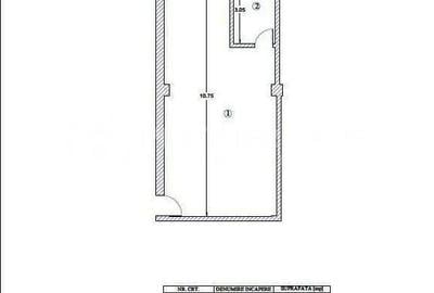 Spatiu comercial 53mp, Galata Platou I CT + AC - 1