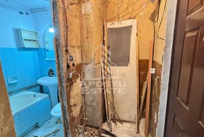 Garsoniera in curs de renovare in Calea Buziasului, parter - 3