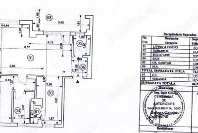Apartament cu 2 camere decomandat în Băneasa - 6