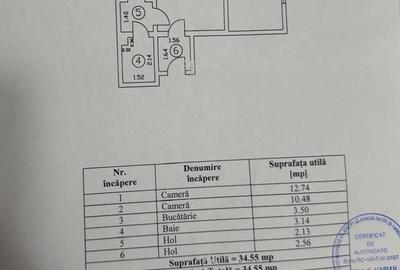 Apartament cu 2 camere semidecomandat în Titan - 18