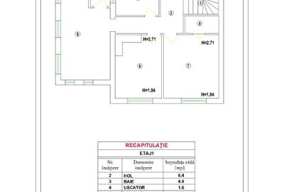 Casă individuală cu 4 camere cu Teren 130 Mp în Băneasa - 16
