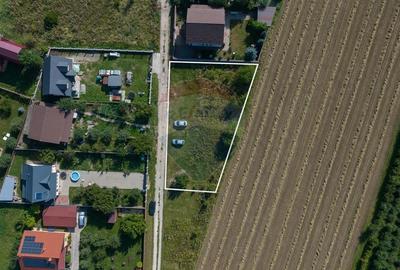 De vânzare teren intravilan Bod 828 mp cu autorizație de construcție - 2