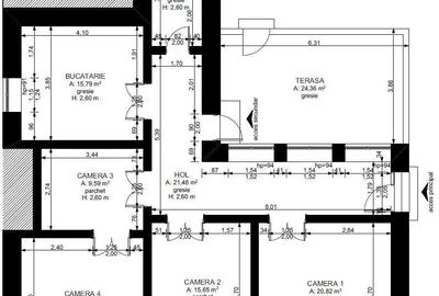 Casă cu 4 camere în Chișoda - 4