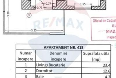 Apartament cu 2 camere decomandat, mobilat în 13 Septembrie - 7