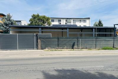 Spatiu comercial de inchiriat, stradal, str Crinului,Rosu 250mp curte+150mp hala - 1