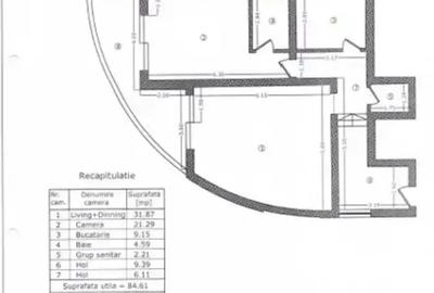 Apartament 2 camere, terasa 14,74 mp, zona Herăstrău Apartament 2 camere, terasa 14,74 mp, zona Herăstrău - 8