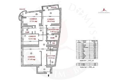 Universitate - Intercontinental / Spatiu de birouri / 144 mp utili - 12