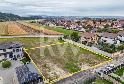 Teren intravilan Harman, utilitati+avize obtinute, vedere la Lempes, Comision 0% - 2
