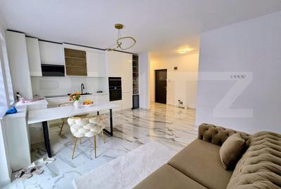 Apartament cu 3 camere semidecomandat, mobilat în Florești - 1