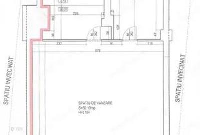 Spațiu comercial, de 83 mp, în Rahova