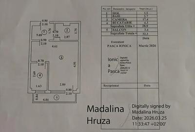 Garsonieră semidecomandată în Titulescu - 11