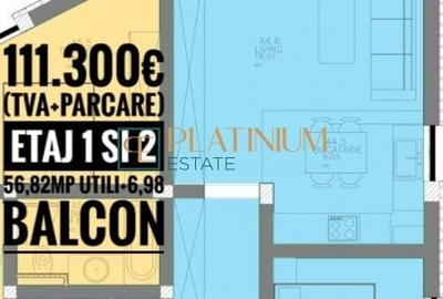 Apartament cu 2 camere decomandat în Mehala