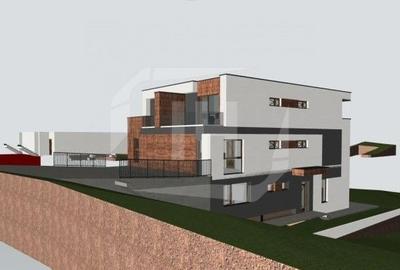 Casa cu arhitectura moderna, 5 camere, 463 mp teren - 1