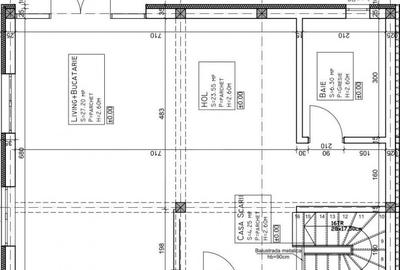 Casă cu 5 camere cu Teren 200 Mp în Florești