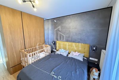 Apartament cu 3 camere semidecomandat, mobilat în Borhanci - 7