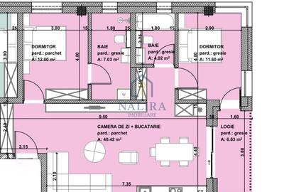 Apartament cu 3 camere în Central - 2
