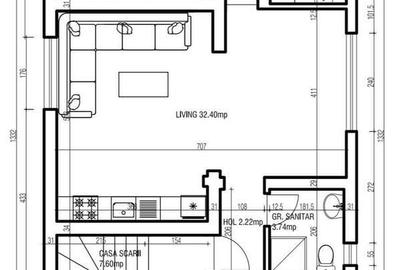 Casă cu 4 camere în Central