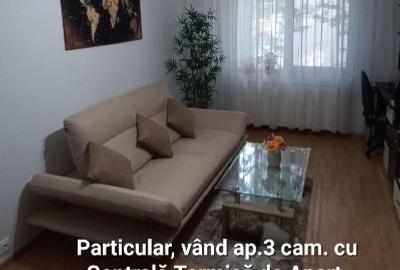 Particular, vând ap.3 camere, cu centrală termică de ap., Matei Ambrozie-Titan - 11