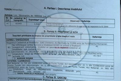 Teren Construcții intravilan de 1510 mp, în Sânmărtin - 6