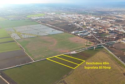 Teren agricol extravilan de 8576 mp, în Est - 1