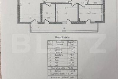 Apartament de 3 camere, 71 mp utili, zona Brancoveanu - 12