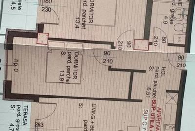 Apartament cu 3 camere decomandat în Săsar - 2