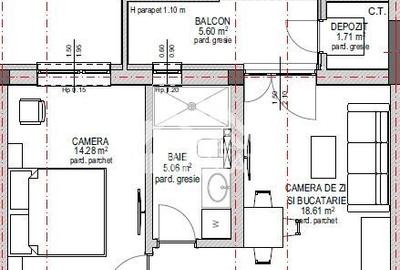 Apartament cu 2 camere decomandat în Țiglari - 2