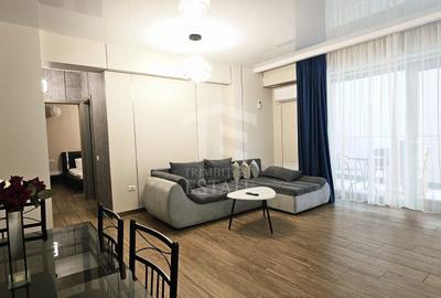 Apartament cu 2 camere semidecomandat, mobilat în Central