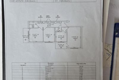 Apartament cu 3 camere decomandat în Stana