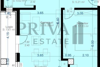 Apartament cu 2 camere, mobilat în Aradului - 8