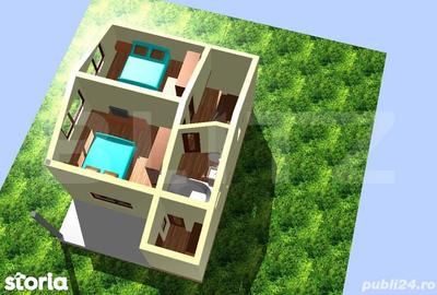 Casă cu 3 camere cu Teren 3000 Mp în Gilău - 4