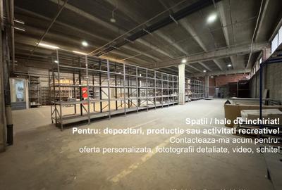 Spațiu industrial, 1303 mp în Baza 3