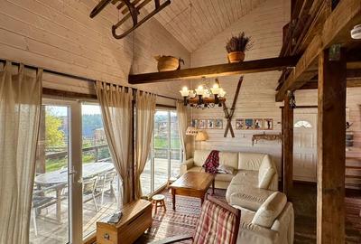 Cabana din barne de lemn, Apuseni, Marisel Cluj - 7