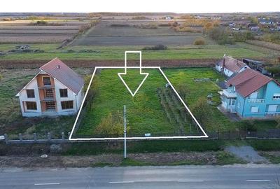 !NOU!Teren Intravilan 5km> Satu Mare/Strada Principala - 4