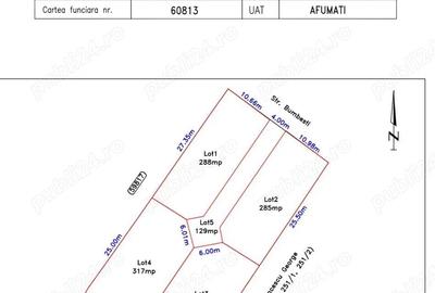 Teren de 320 mp, în Afumați - 1