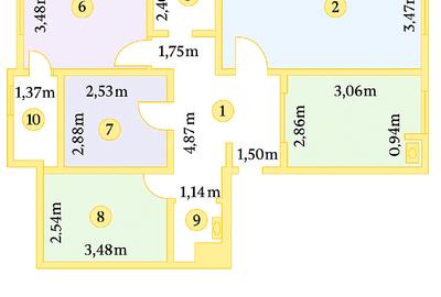 Apartament  cu 4 camere ,stilat, luminos, zona excelenta -Balada/Casa de Cultură - 2