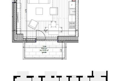 Apartament cu 2 camere decomandat în Tipografilor - 7