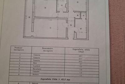 Apartament cu 3 camere decomandat în Gara de Nord - 6