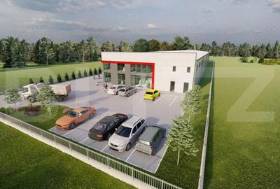 Hala moderna, acces din E576, birouri, 1658 mp utili, rampa andocare, ISU - 2